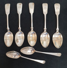 Sterling silver teaspoons for sale  SWINDON