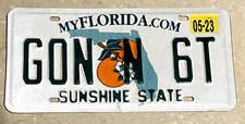 Placa de licença Flórida ELEANOR Gone 60 segundos GON N 6T 1967 Shelby GT500 Mustang comprar usado  Enviando para Brazil