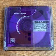 Minidiscs recorded sharp for sale  BRISTOL