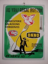 Plaque thermomètre charcuteri d'occasion  France