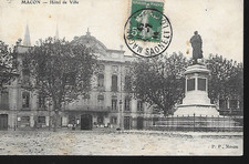 Cpa macon hôtel d'occasion  Prissé