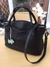 Radley black leather for sale  NEWCASTLE UPON TYNE