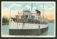 CANADÁ CPR SS PRINCESA CHARLOTTE PACIFIC COAST SERVICE NÃO USADO PPC, usado comprar usado  Enviando para Brazil