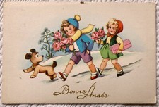 Cpa fantaisie bonne d'occasion  France