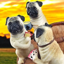 Vtg pug candle for sale  North Bergen