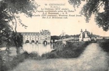 Château chenonceau facade d'occasion  Expédié en Belgium
