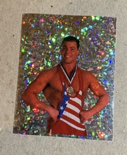 Adesivo de luta livre WWF WWE Metal 2001 Magic Box folha brilhante Kurt Angle 73 comprar usado  Enviando para Brazil