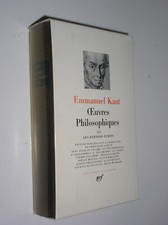 Kant oeuvres philosophiques d'occasion  Estissac