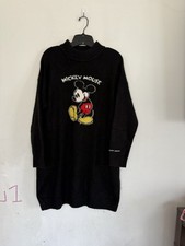 Repipi Armario Feminino Mickey Mouse Vestido Suéter Macio de Lã, Bolsos, Tamanho Pequeno comprar usado  Enviando para Brazil