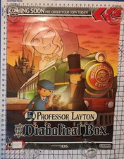 Pôster 2009 Professor Layton and the Diabolical Box lançamento original  comprar usado  Enviando para Brazil