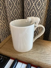 Debenhams white mug for sale  WITNEY