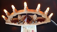 Schwibbogen seiffener pyramide gebraucht kaufen  Aulendorf