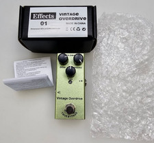 Vintage overdrive pedal for sale  Mc Clure