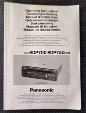 Panasonic operating instructio for sale  BURY ST. EDMUNDS