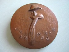 Belle médaille bronze d'occasion Belle médaille bronze d'occasion  France