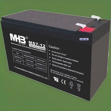 batteria al piombo 12v 7ah batteria mhb ms7-12  per gruppo di continuità per pc na sprzedaż  Wysyłka do Poland