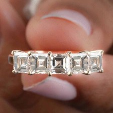 2.25ctw asscher cut for sale  Jamaica