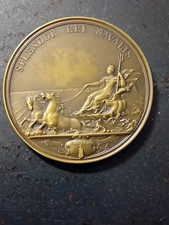 Ancienne médaille bronze d'occasion  Marines