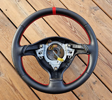 NOVO COURO Volkswagen VW GOLF IV 4 BORA PASSAT JETTA LEON Volante Vermelho, usado comprar usado  Enviando para Brazil