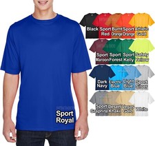 Camiseta masculina absorção de umidade Dri Fit Performance UV 40+ protetor solar XS-6XL comprar usado  Enviando para Brazil