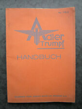 Adler trumpf 7 gebraucht kaufen  Lübeck