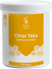Evans chlor tabs for sale  NORWICH