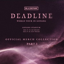 BLACKPINK DEADIMIT WORLD TOUR IN GOYANG Coleção Oficial MD Parte.1 + Faixa#, usado comprar usado  Enviando para Brazil