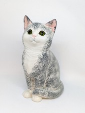Staffordshire ceramic cat for sale  LONDON