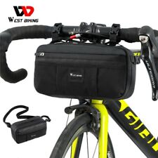WEST BIKING Bolsa de Guidão de Bicicleta Impermeável Quadro de Bicicleta Tubo Bolsa de Armazenamento 3L comprar usado  Enviando para Brazil