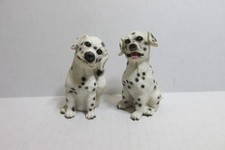 ADORÁVEL PAR DE ESTATUETAS DE FILHOTE DE DÁLMATA DE RESINA comprar usado  Enviando para Brazil