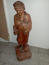 Wooden statue bust d'occasion  Expédié en Belgium