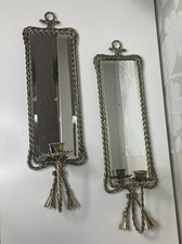 Mirrored brass candle for sale  Marion