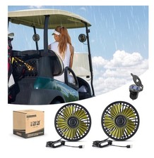 Ventilador portátil de carrinho de golfe 10L0L, alimentado por USB com porta USB comprar usado  Enviando para Brazil