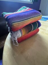 yoga 3 mexican blankets for sale  Howell