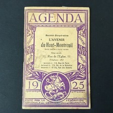 Calendrier agenda 1925 d'occasion  Nantes-
