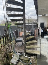 Aussenwendeltreppe verzinkt gebraucht kaufen  Witten