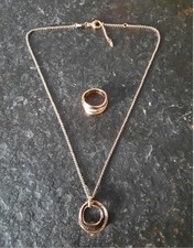 Fossil schmuckset anhänger gebraucht kaufen  Langen