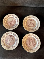 Assiettes dessert parlantes d'occasion  Plombières-les-Bains
