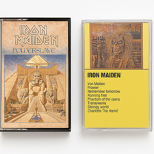 Musicassette iron maiden usato  Treviso