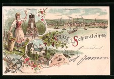 Lithographie schierstein resta gebraucht kaufen  Berlin