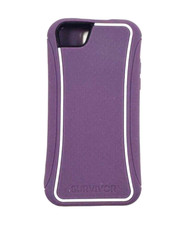 Usado, Capa protetora fina Griffin Survivor SLIM para iPhone 5 / SE - Roxa - Branca comprar usado  Enviando para Brazil