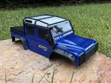 Usado, Caminhão modificado Traxxas 8011T carroceria pintada Land Rover Defender azul TRX-4 comprar usado  Enviando para Brazil