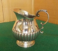 Silver plated milk for sale  LONDON
