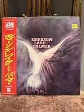 Emerson Lake & Palmer - Self Titled Japan Vinyl LP P-1011A w/ OBI & insert NM/NM comprar usado Emerson Lake & Palmer - Self Titled Japan Vinyl LP P-1011A w/ OBI & insert NM/NM comprar usado  Enviando para Brazil