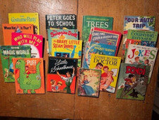 lot 4 Rand McNally Elf books and 14 Wonder Books- 50's and 60's. segunda mano  Embacar hacia Mexico
