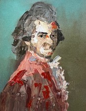 Abstract portrait mozart for sale  Bloomington