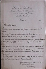 Autographes d'occasion  Grenoble-