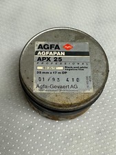 Agfa APX 25 35mm x 17ft rolo a granel grão ultrafino filme BW 01/1993 congelado comprar usado  Enviando para Brazil