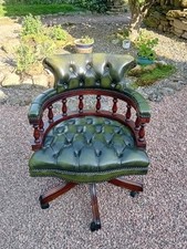 Chesterfield captain chair for sale  AUCHTERARDER
