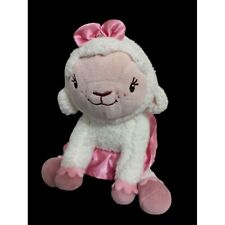 Disney Jr. Doc McStuffins Lambie 6” Peluche Peluche Juguete Blanco Rosa segunda mano  Embacar hacia Argentina